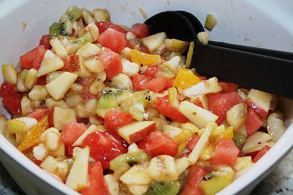 Obstsalat (Rezept mit Bild) von Nicky0110 | Chefkoch.de