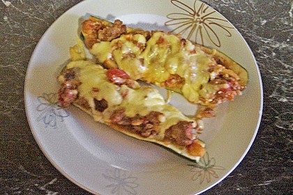 Gefüllte Zucchini 8