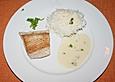 Thunfischsteak mit Kokosmilch - Koriander - So&szlig;e