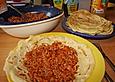 Pfannkuchen 'Bolognese'