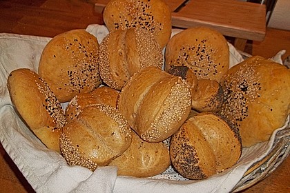 Baguette mit Sauerteig und Vorteig 14