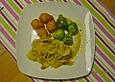 Schweinefilet mit Apfel - Zwiebel