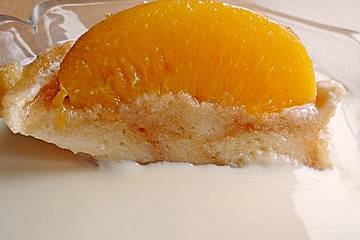 Süßer Pfirsich - Amaretto - Auflauf