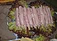 Spargelr&ouml;llchen mit Schinken
