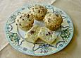 Muffins mit   Kirsch - Streuseln