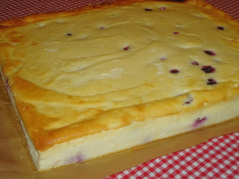 Brombeer Käsekuchen vom Blech (Rezept mit Bild Brombeer Käsekuchen vom Blech (Rezept mit Bild