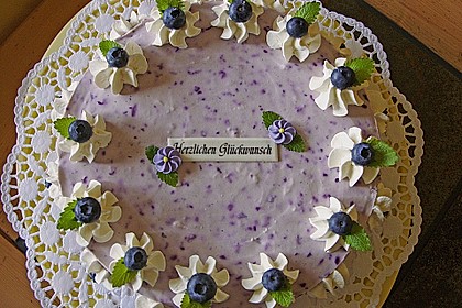 Heidelbeer - Quark - Torte 5