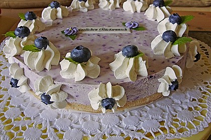 Heidelbeer - Quark - Torte 6