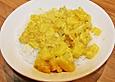 H&auml;hnchen - Ananas - Curry mit Kokosmilch