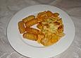 Putencurry mit Pfirsichen