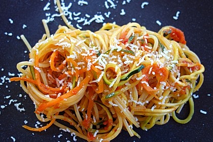Gemüsespaghetti 1