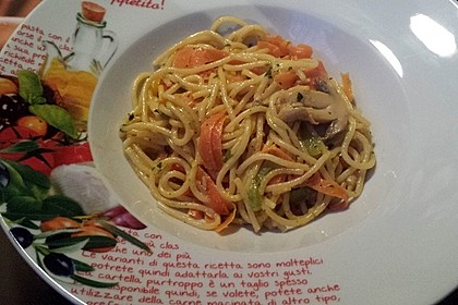 Gemüsespaghetti 2