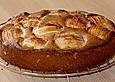 Versunkener Apfel - Nuss - Kuchen