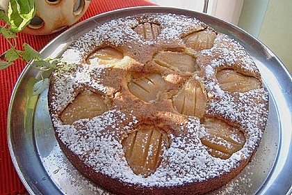 Versunkener Apfel - Nuss - Kuchen 1