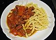 Gulasch sehr pikant