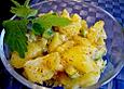 Kartoffelsalat in Zitronensauce