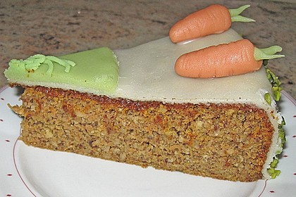 M&ouml;hrenkuchen ohne Mehl 1
