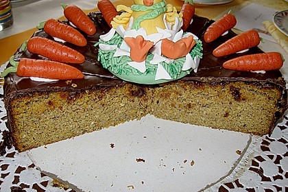 M&ouml;hrenkuchen ohne Mehl 5