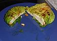 Wirsingtaschen mit Ziegenk&auml;se