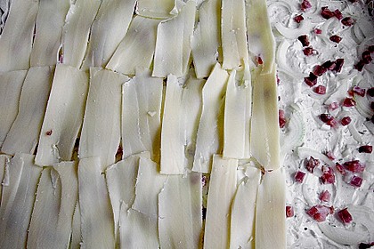'Falscher' Flammkuchen mit Yufka - Teig 2