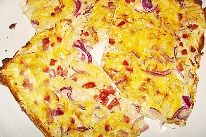 'Falscher' Flammkuchen mit Yufka - Teig 21