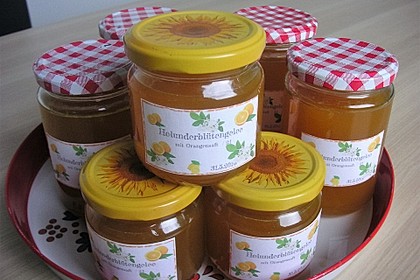Holunderblütengelee 1