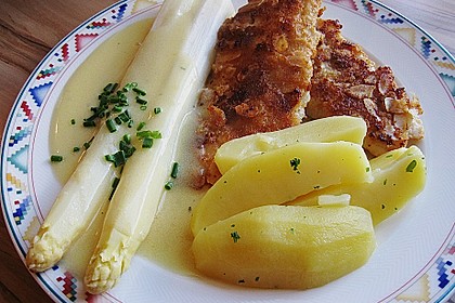 Rotbarschfilet mit Ei - Mandel - Kruste 4