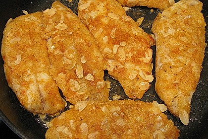 Rotbarschfilet mit Ei - Mandel - Kruste 9