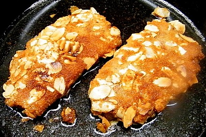 Rotbarschfilet mit Ei - Mandel - Kruste 11