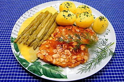 Rotbarschfilet mit Ei - Mandel - Kruste 3