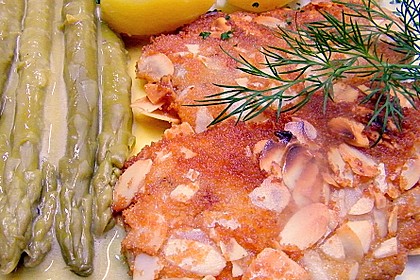 Rotbarschfilet mit Ei - Mandel - Kruste 13