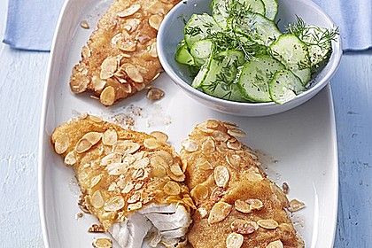 Rotbarschfilet mit Ei - Mandel - Kruste 1