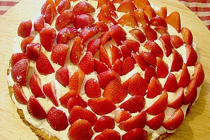 Erdbeerkuchen mit Mascarpone 1