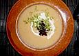 Steckr&uuml;bensuppe mit Chili - Backpflaumen