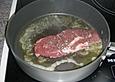 Entrec&ocirc;te nach Art eines Zwiebelrostbratens