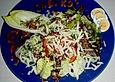 Salatsauce mit K&uuml;rbiskern&ouml;l f&uuml;r Blattsalate
