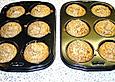 Geniale Apfel - Muffins mit Rosinen und N&uuml;ssen