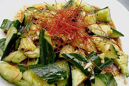 Chinesische Klatsch - Gurke 1