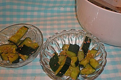 Chinesische Klatsch - Gurke 2