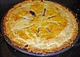 Amerikanischer Blueberry Pie