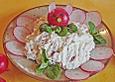 Fr&uuml;hlings - Frischk&auml;se mit Radieschen und Schnittlauch