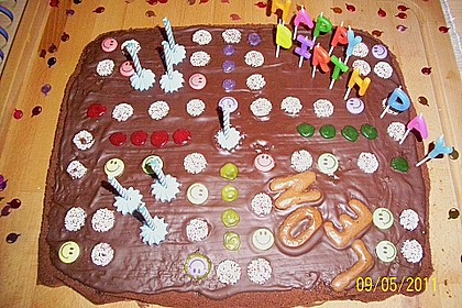 B&auml;rchen &auml;rgere dich nicht - Kuchen 6
