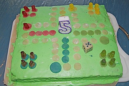 B&auml;rchen &auml;rgere dich nicht - Kuchen 8