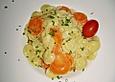 Cravattine an  Gem&uuml;se - Knoblauch - Sauce