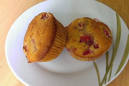 Erdbeer - Rhabarber - Muffins 2