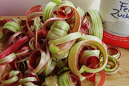 Rhabarbersirup