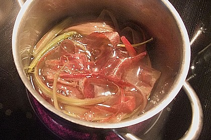 Rhabarbersirup 8