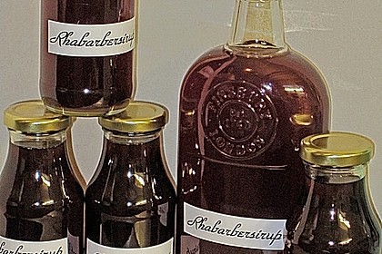 Rhabarbersirup 11