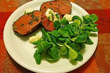 Rinderbraten mit Niedrigtemperatur gegart 8