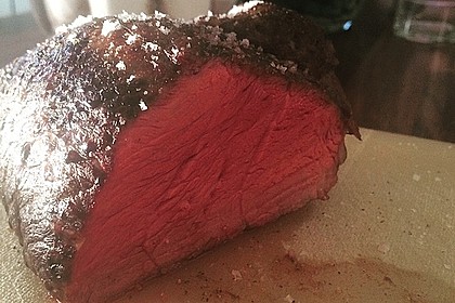 Rinderbraten mit Niedrigtemperatur gegart 14